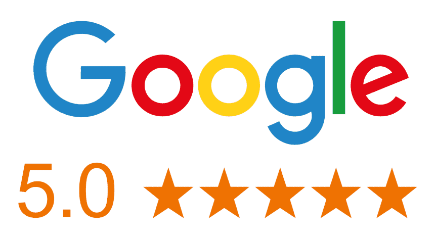 Google 5 star transparent