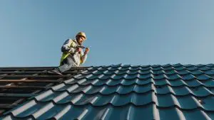 Professional roof inspection