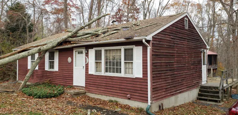 Ledyard CT Storm Damage Roof Repair