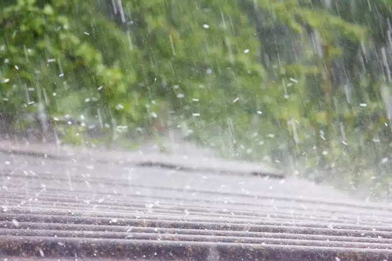 Hail damage