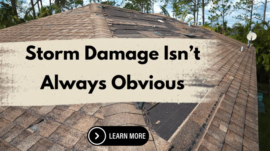 Storm Damage Roof Inspection