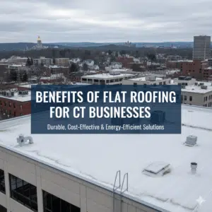 How Flat Roofing Solutions Benefit Commercial Properties in CT? 