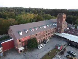 Roof Replacement on Industrial Building in Killingly, CT