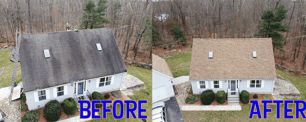 Plainfield, CT New Roof Replacement Day